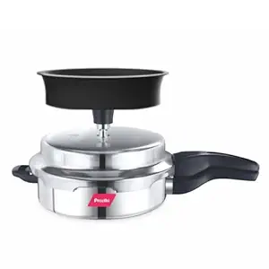 Preethi Stainless Steel Outer Lid 3 Litre Pressure Cooker 
